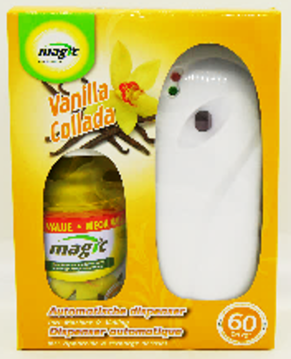 MAGIC ONTGEURAPPARAAT + LUCHTVERFRISSER 300 ML VANILLE
