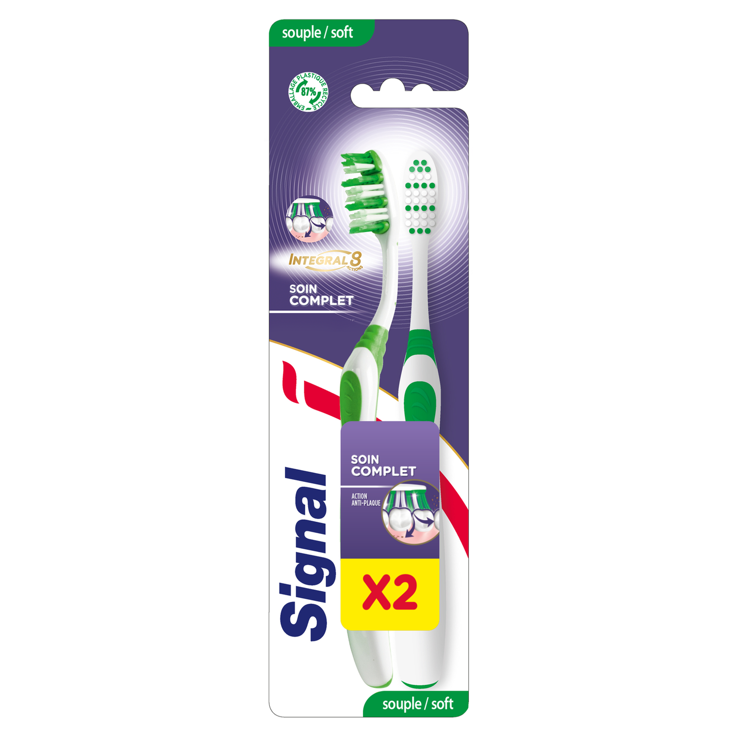 SIGNAL TANDENBORSTEL SOIN COMPLET SOUPLE X2