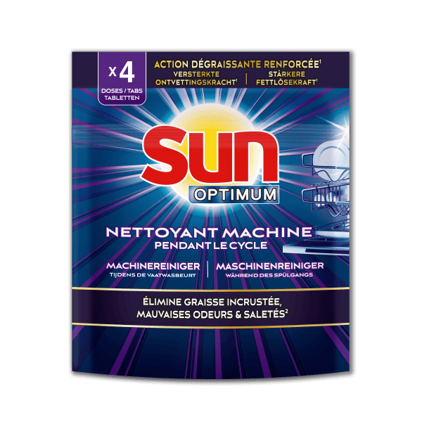 SUN OPTIMUM MACHINEREINIGER LOT DE 2 X 4 TABS