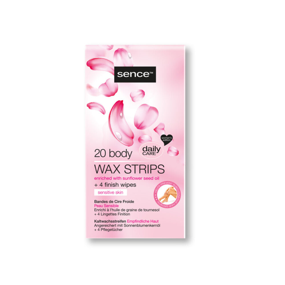 SENCE 20 BODY WAX STRIPS