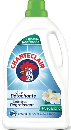 CHANTECLAIR VLOEIBAAR WASMIDDEL 40SC 2000ML MUSC BLANC