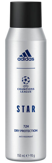 ADIDAS DEODORANT 150ML CHAMPIONS LEAGUE STAR