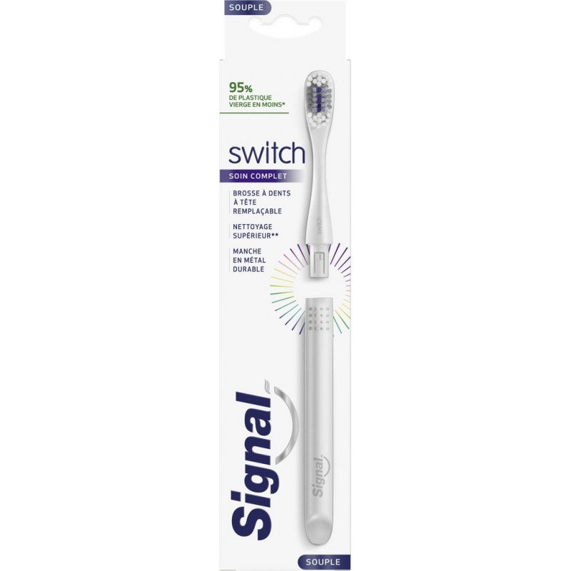 SIGNAL TANDENBORSTEL SWITCH SOUPLE SOIN COMPLET