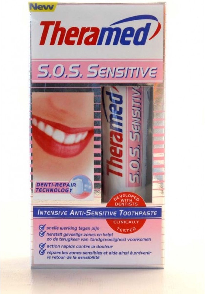THERAMED SOS SENSITIVE TANDPASTA 40 ML