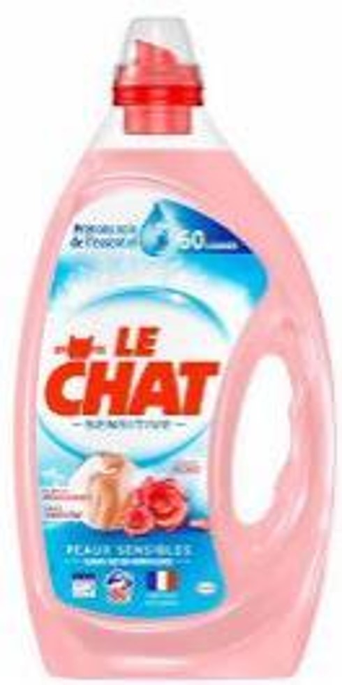 LE CHAT VLOEIBAAR WASMIDDEL 60SC 3L SENSITIVE DOUCEUR DE ROSE