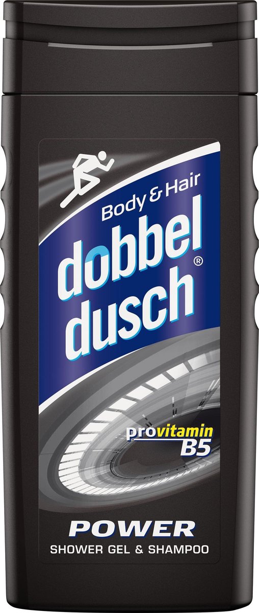 DOBBEL SHAMPOO & DOUCHE 250 ML POWER