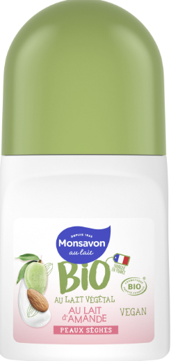 MONSAVON DEO ROLLER LAIT D'AMANDE 50ML