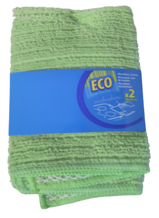 NICOLS ECO MICROVEZEL VAATDOEK KEUKEN 30 X 30 CM X 2