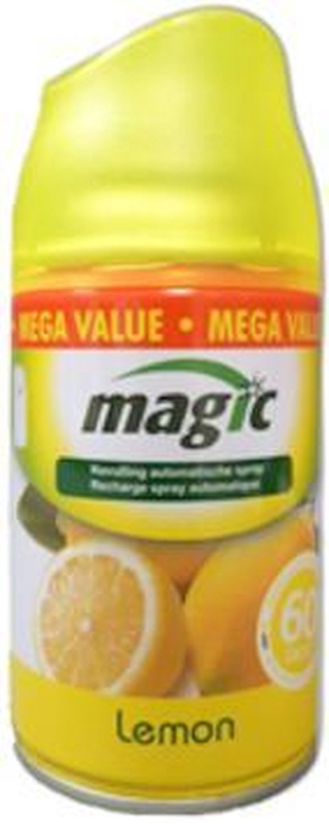 MAGIC LUCHTVERFRISSER 300ML REFILL LEMON