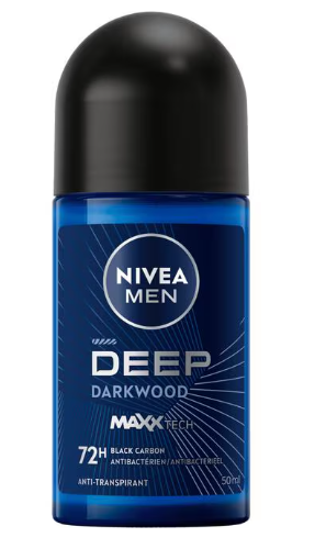 NIVEA DEO ROLLER 50ML MEN DEEP DARKWOOD