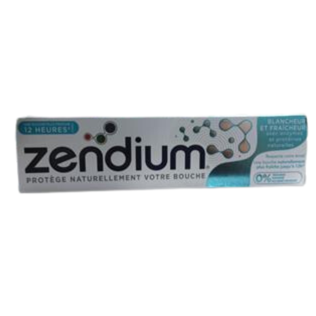 ZENDIUM TANDPASTA 75 ML BLANCHEUR ET FRAICHEUR