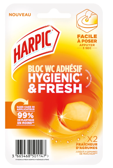 HARPIC WC BLOK 2ST FRAICHEUR D'AGRUMES