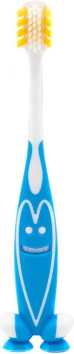 BETTER TOOTHBRUSH TANDENBORSTEL SOFT KIDS 1-6 JAAR SMILEY BLAUW