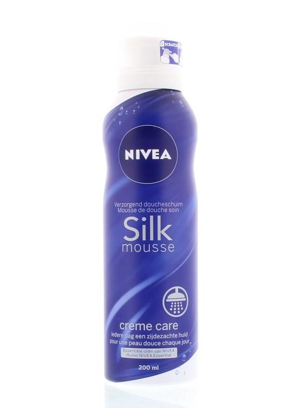 NIVEA DOUCHE MOUSSE CREME SILK 200ML