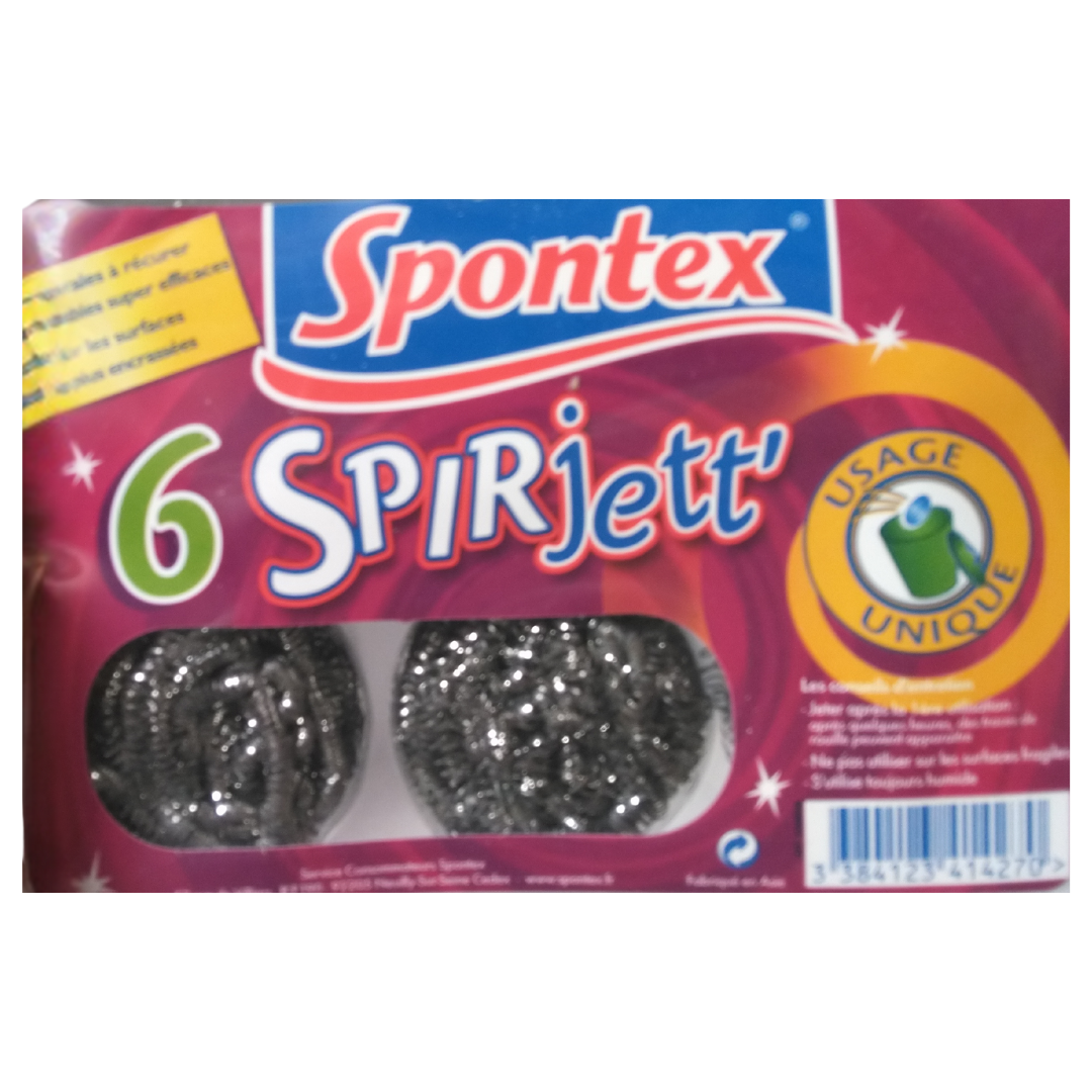 SPONTEX SPIRJETT 6 ST EENMALIG GEBRUIK