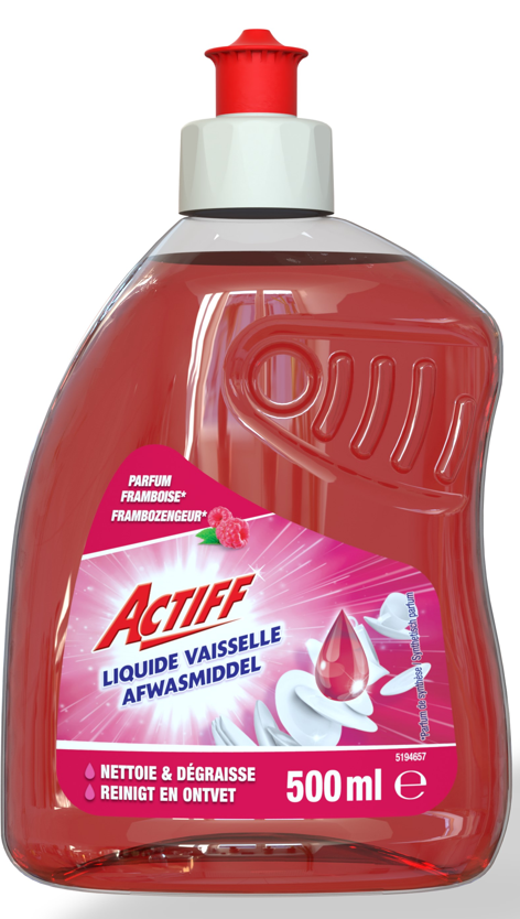 ACTIFF AFWASMIDDEL FRAMBOOS 500ML