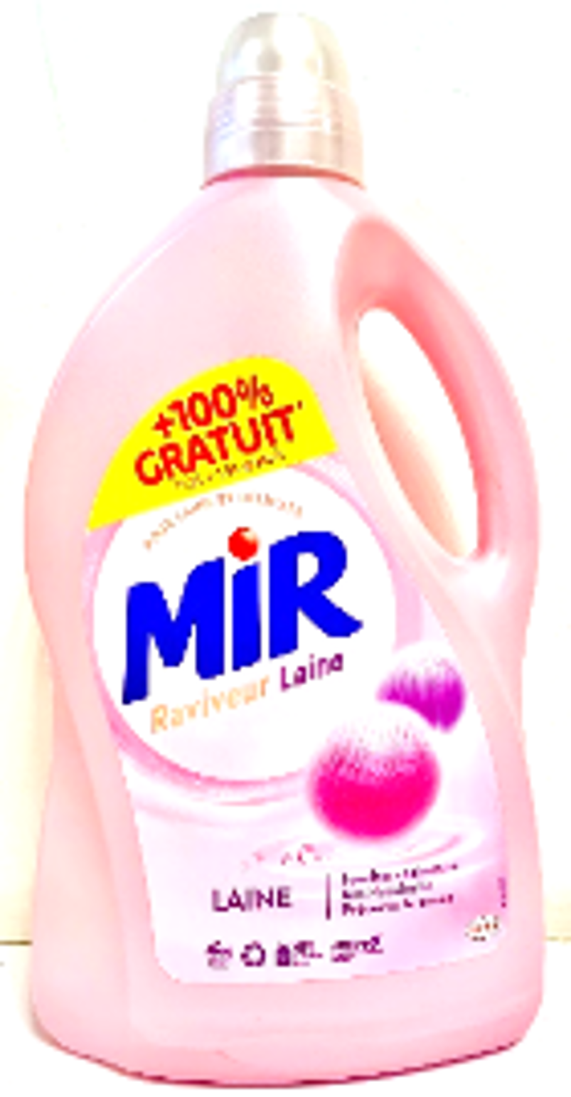 MIR VLOEIBAAR WASMIDDEL 3L 50SC WOL & DELICAAT