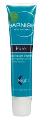 GARNIER NACHTCREME 40 ML PURE A