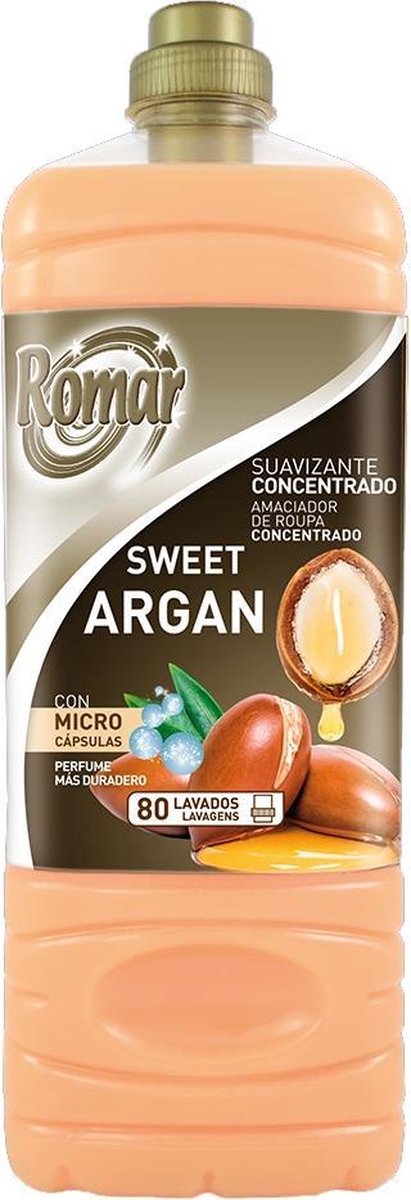ROMAR SOFT WASVERZACHTER 2L SWEET ARGAN 80 WASBEURTEN