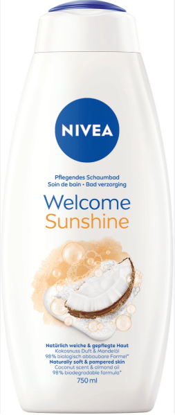 NIVEA BAD WELCOME SUNSHINE 750ML