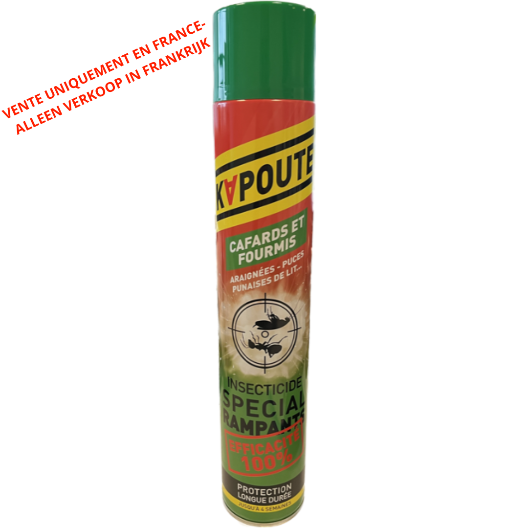 KAPOUTE INSECTICIDE 750ML KRUIPENDE INSECTEN