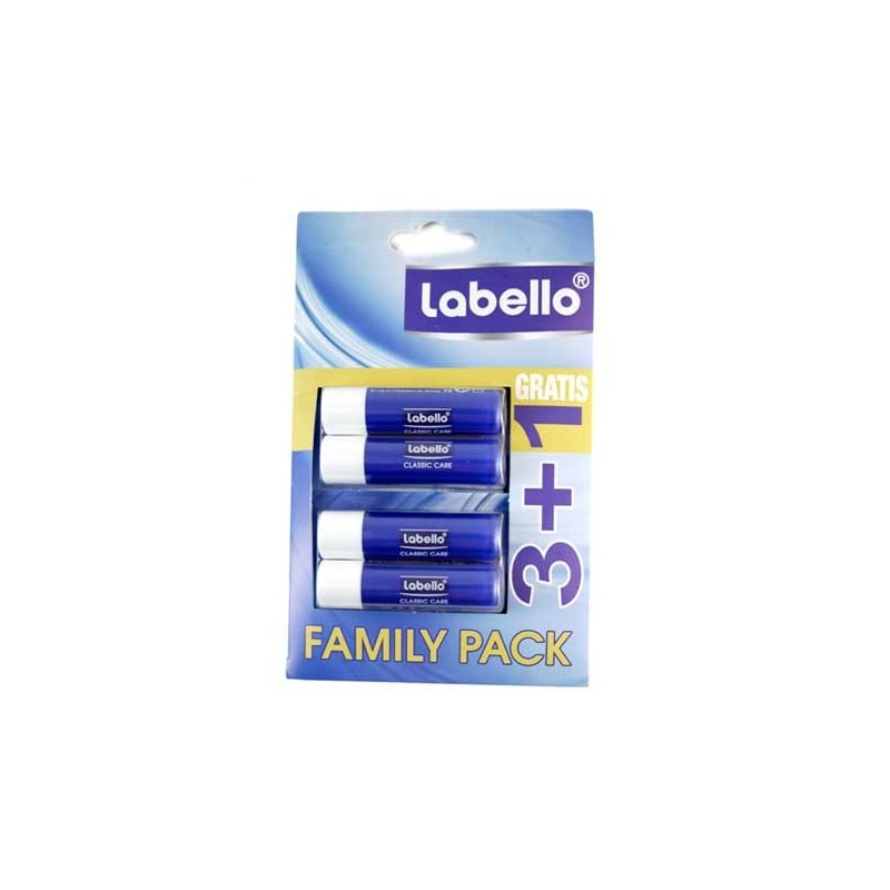 LABELLO FAMILY PACK CLASSIC CARE 4 ST