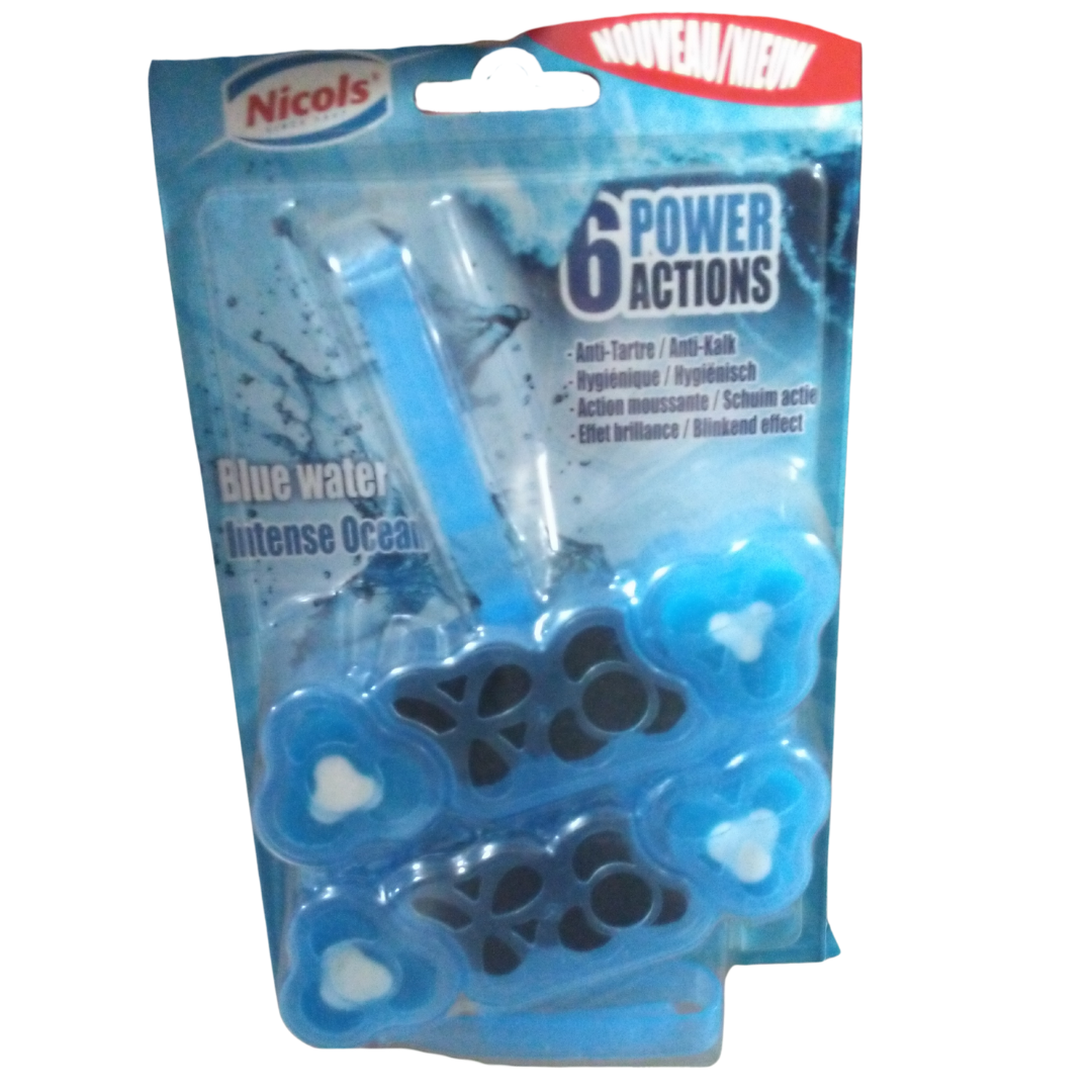 NICOLS WC MULTI BLOK 2 ST BLAUW WATER