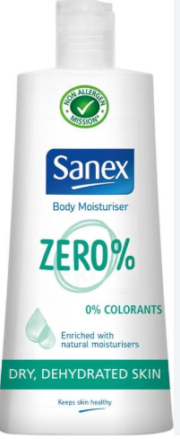 SANEX BODY LOTION 250ML ZERO% DROGE GEDEHYDRATEERDE HUID