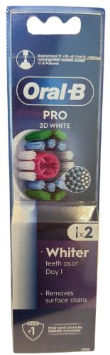ORAL-B PRO WHITE OPZETBORSTELS 2PCS