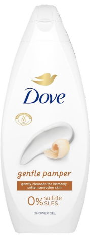 DOVE DOUCHE 250ML GENTLE PAMPER
