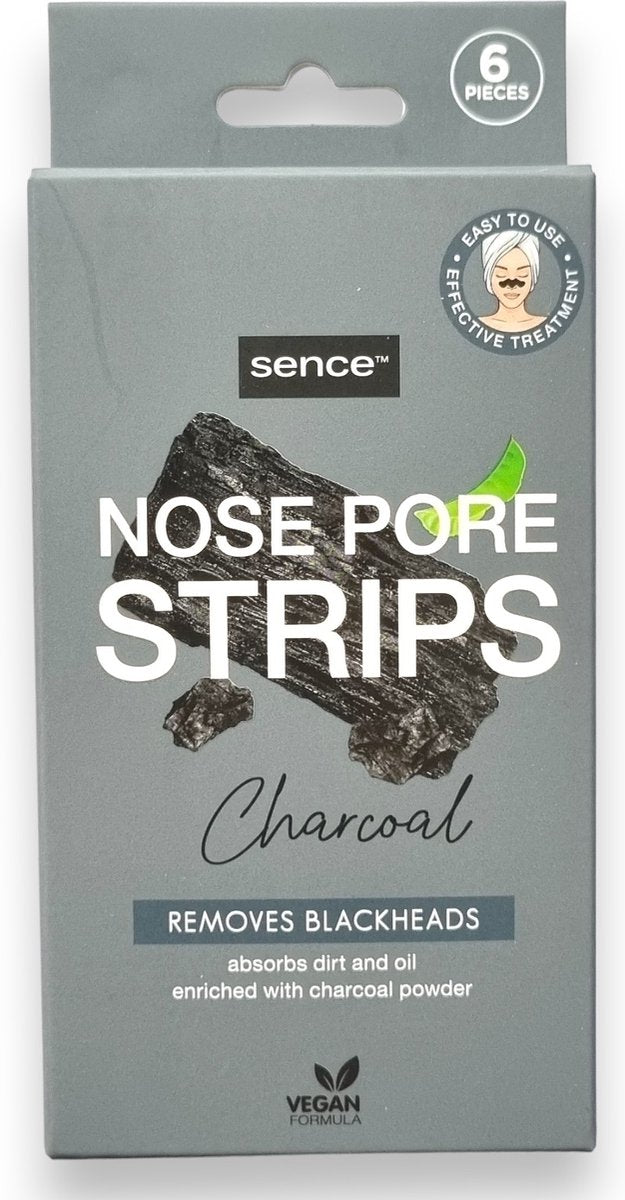 SENCE NEUSSTRIPS CHARCOAL 6 STUKS