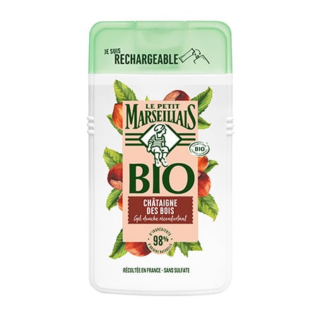 LE PETIT MARSEILLAIS DOUCHE BIO 250ML CHATAIGNE DES BOIS