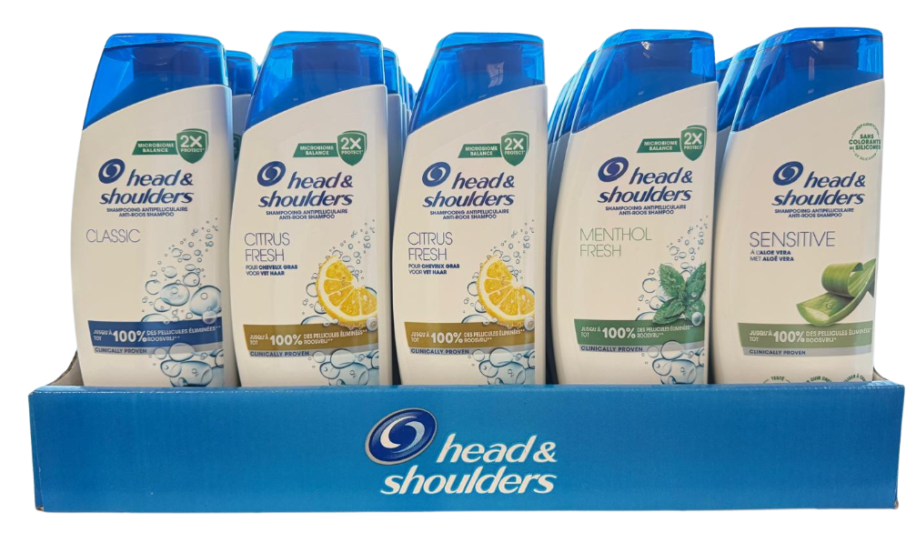 HEAD & SHOULDERS SHAMPOO 300ML DISPLAY 30ST