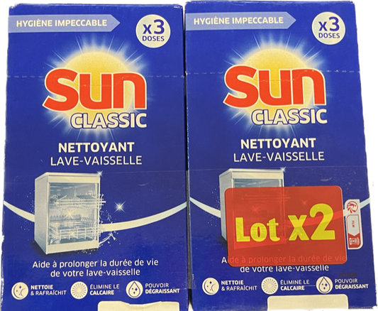 SUN CLASSIC VAATWAS REINIGER 3 X 40GR
