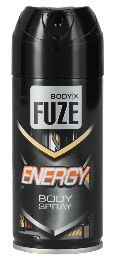 BODY-X FUZE MEN DEODORANT ENERGY 150ML