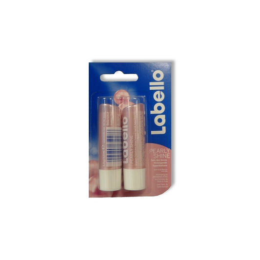 LABELLO LIPCARE PEARL & SHINE  TWINPACK 2X4,8G