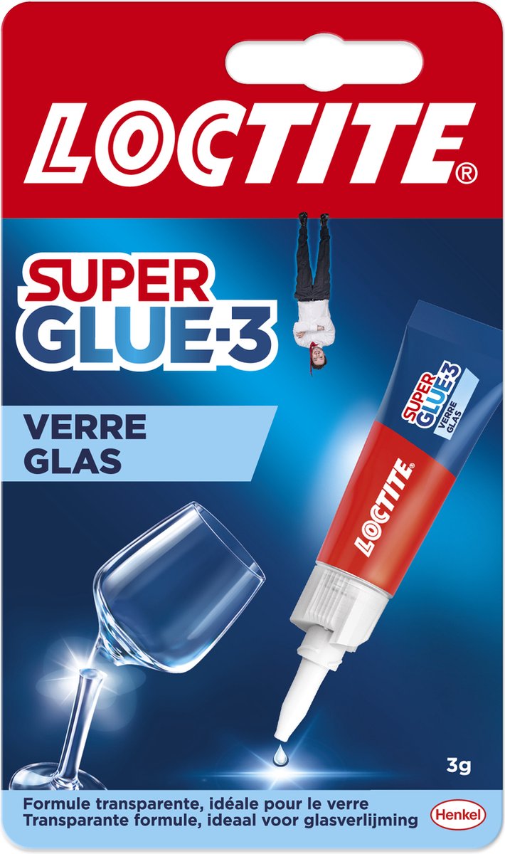 LOCTITE SUPER GLUE-3 GLAS 3GR