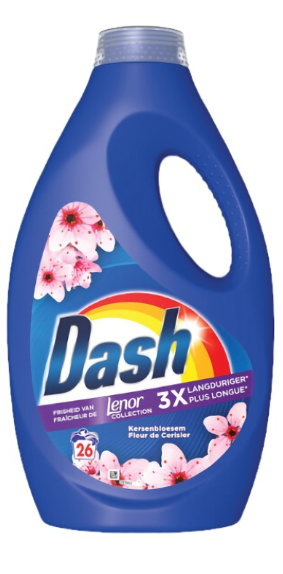 DASH VLOEIBAAR WASMIDDEL LENOR KERSENBLOESEM 26SC 1,17L