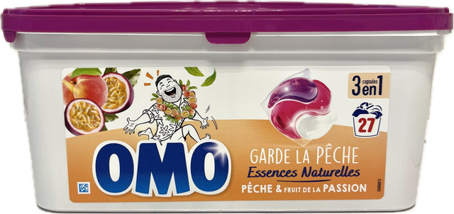 OMO PODS 3 EN 1 GARDE LA PÊCHE 27SC PÊCHE & FRUIT DA LA PASSION