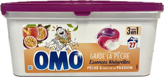 OMO PODS 3 EN 1 GARDE LA PÊCHE 27SC PÊCHE & FRUIT DA LA PASSION