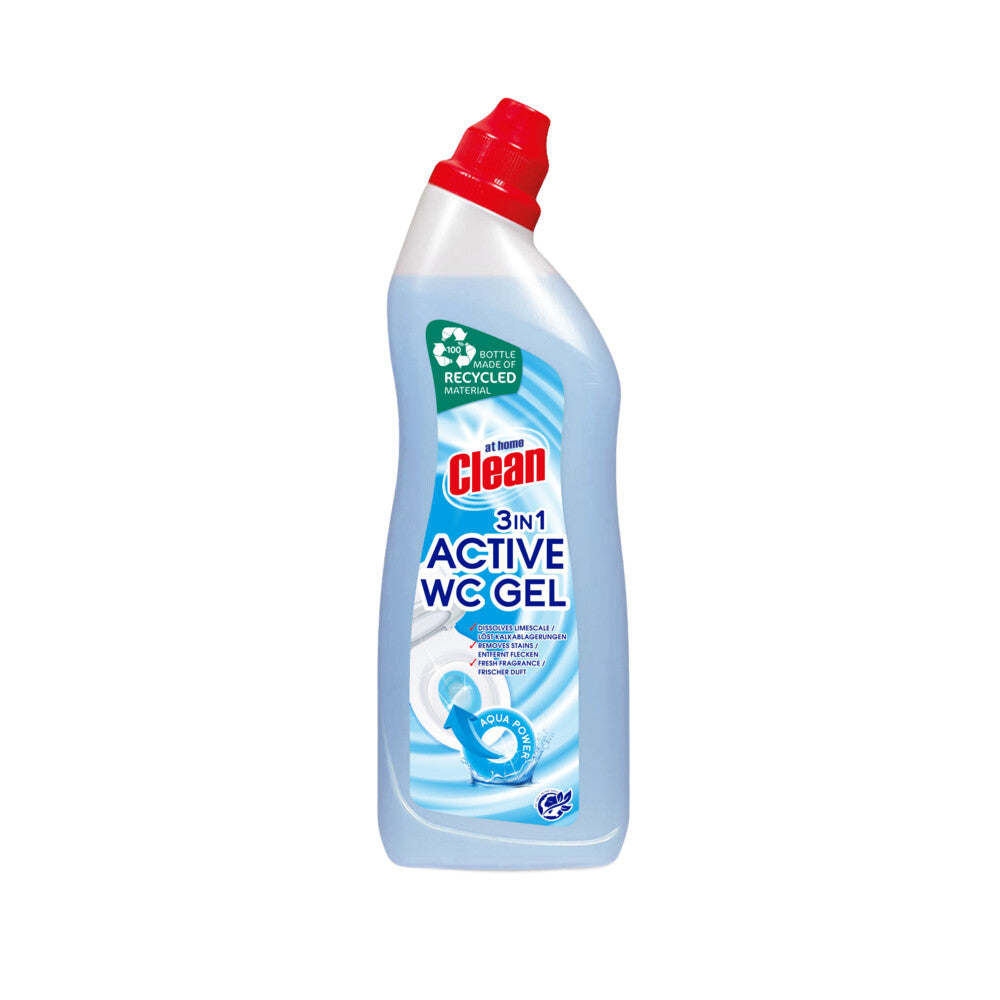 AT HOME CLEAN TOILETREINIGER ACTIVE GEL OCEAN 750ML