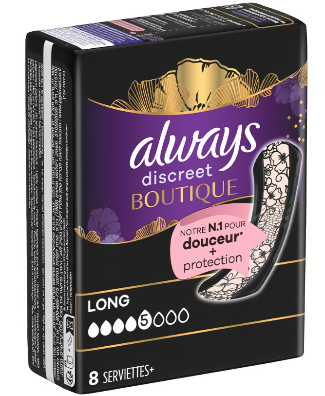 ALWAYS DISCREET BOUTIQUE 8ST LANG INCONTINENTIE