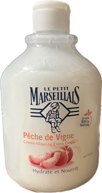 LE PETIT MARSEILLAIS HANDZEEP 500ML MOUSSE PECHE