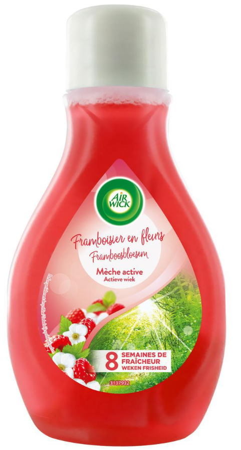 AIRWICK ONTGEURDER MET WIEK 375ML FRAMBOOSBLOESEM