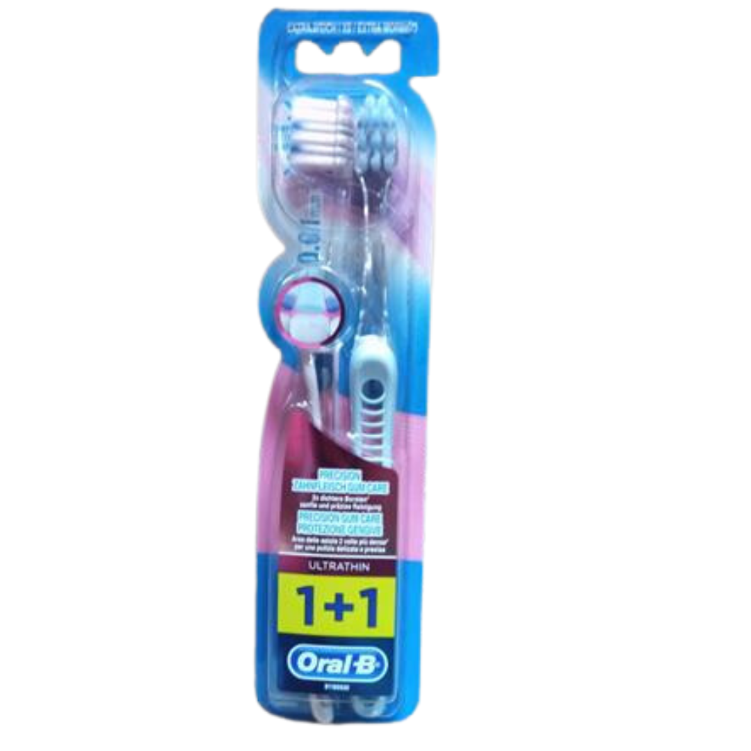 ORAL B TANDENBORSTEL 2 ST ULTRATHIN EXTRA WEICH XS EXTRA MORBIDO ASSORTIE