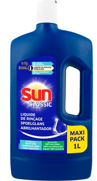 SUN CLASSIC GLANSSPOELMIDDEL 1L