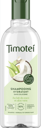 TIMOTEI SHAMPOO 300ML COCO & ALOE VERA DROOG HAAR
