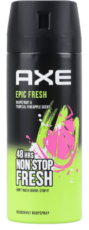 AXE DEODORANT SPRAY EPIC FRESH 150ML