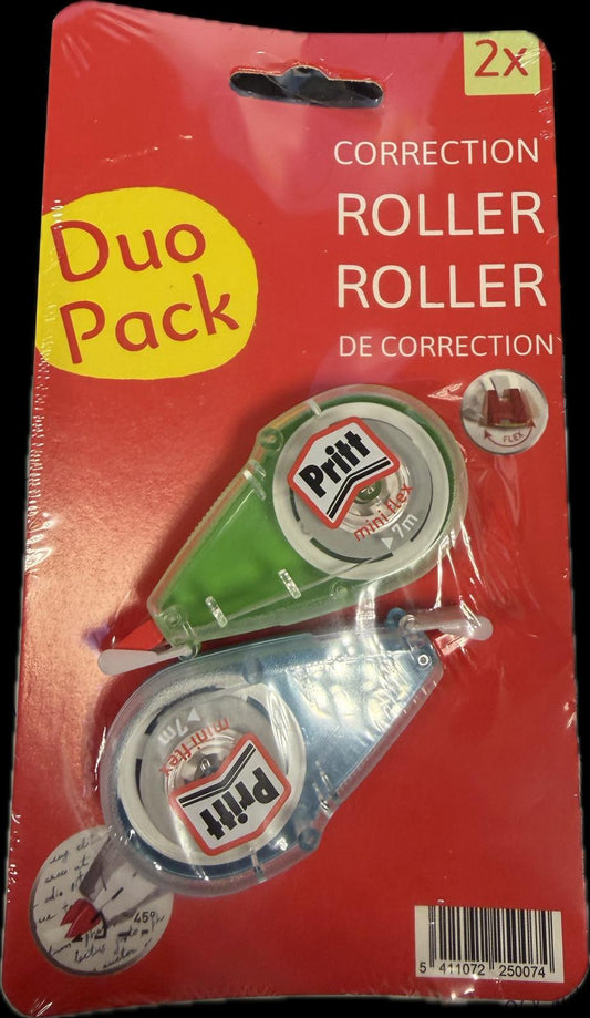 PRITT CORRECTIEROLLER MINI FLEX 7M (DUO)