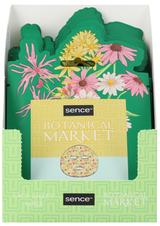 SENCE GEZICHTSMASKER GREEN BOTANICAL MARKET 20ML